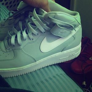 Grey & White Airforces1s